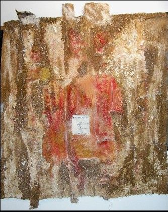 MUR AUX LAMBEAUX ROUGES